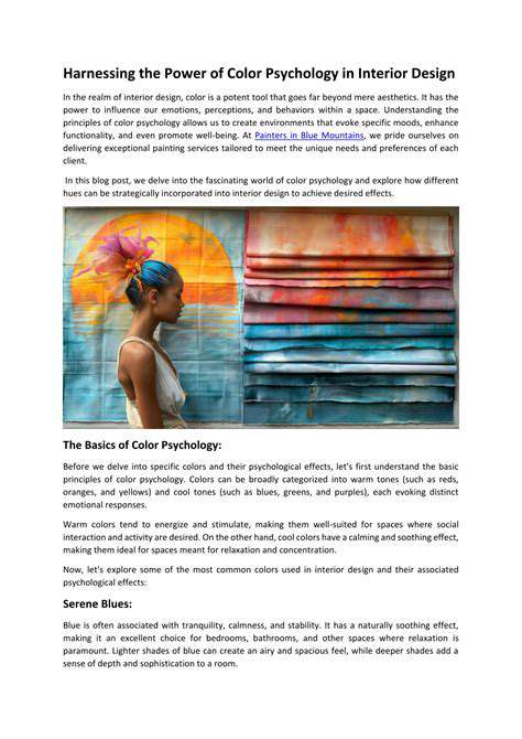 HarnessingthePowerofColorPsychology